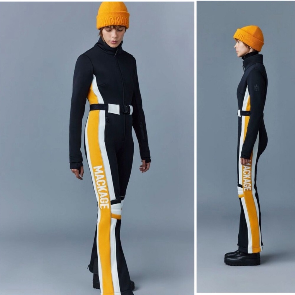 NWT Mackage Brie Ski Suit Jumpsuit